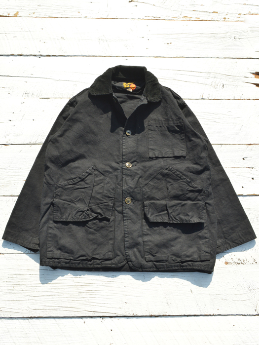 【Behind The River】 B.B.V Hunting Jacket (Black Dye) “L-XL”　