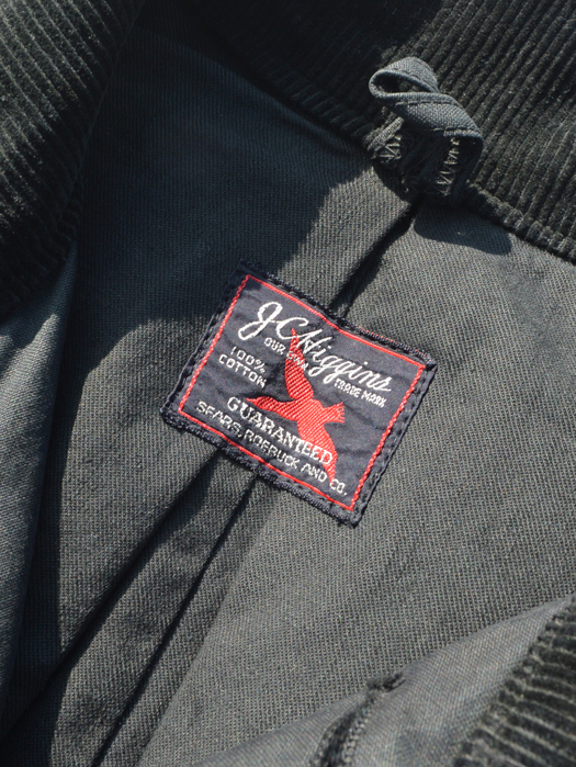 【Behind The River】 B.B.V Hunting Jacket (Black Dye) “L-XL”