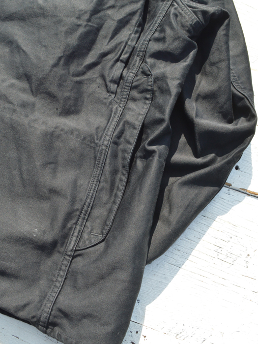 【Behind The River】 B.B.V Hunting Jacket (Black Dye) “L-XL”