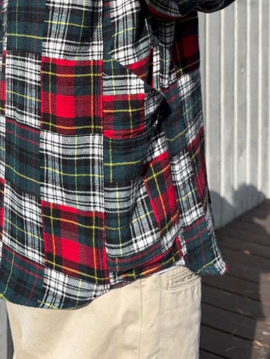 Gardener Shirt (Cotton Double Patchwork)