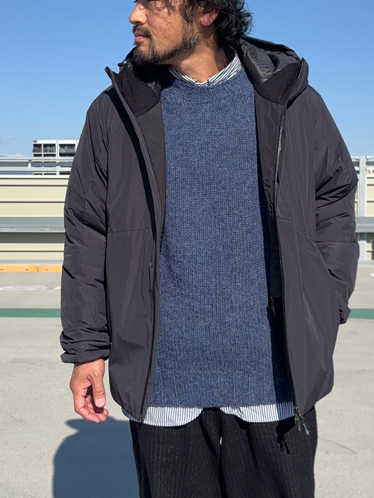 Crew Neck Saddle Shetland (Heavy Weight)