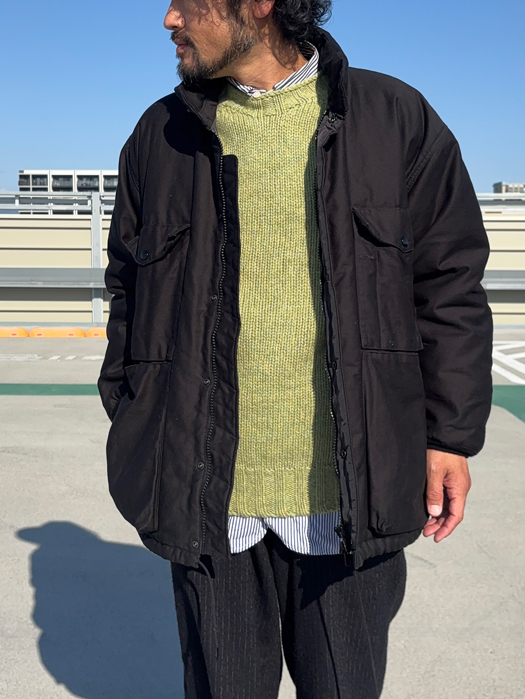 Crew Neck Saddle Shetland (Heavy Weight)