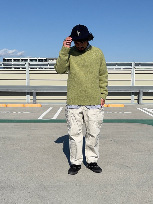 Crew Neck Saddle Shetland (Heavy Weight)