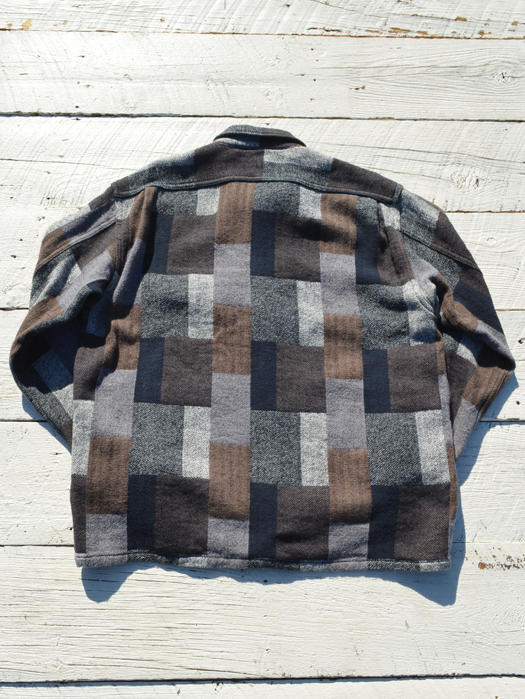 Digs Crew Half (Cotton Tweed Patch Check)